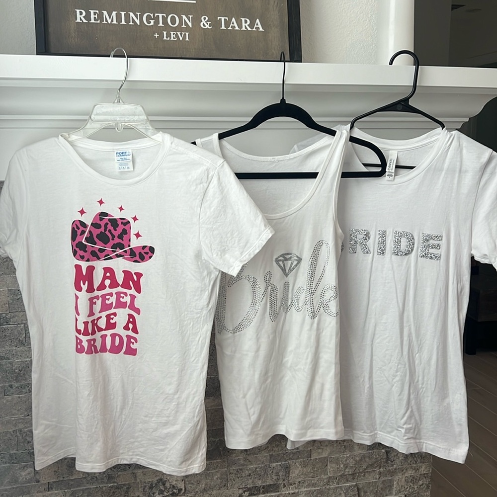 BRIDE SHIRTS!!